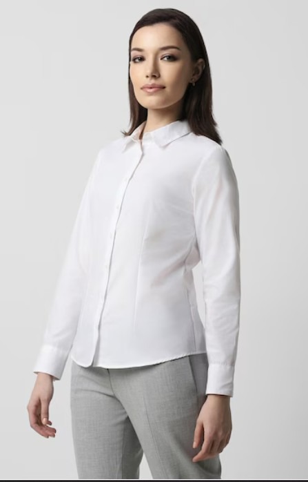 Corporate women's uniform shirt